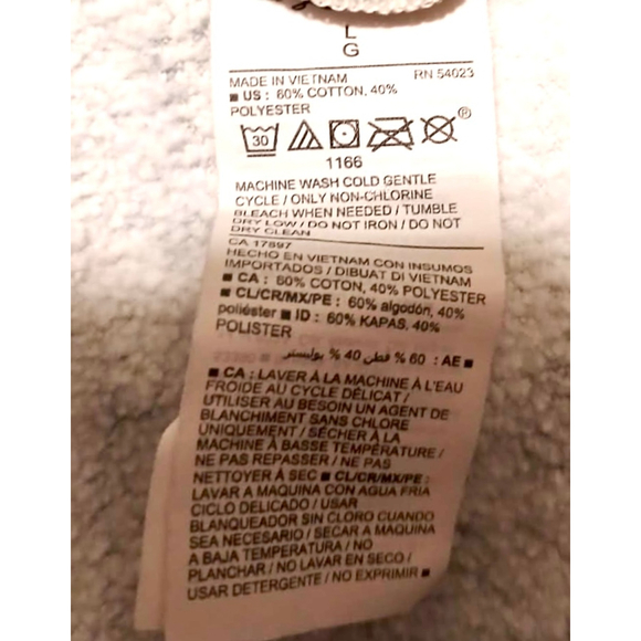 Old Navy Active Floral Print Dolman Sleeve Sweatshirt - Size L - JC344 - Picture 4 of 9